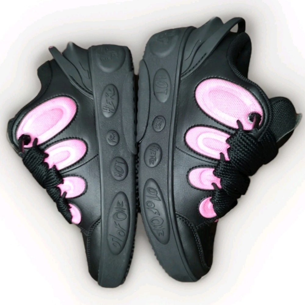 PUMA La Francé Untouchable Lace Up  Youth Girls Black Sneakers Casual Shoes 3108 - Picture 4 of 12